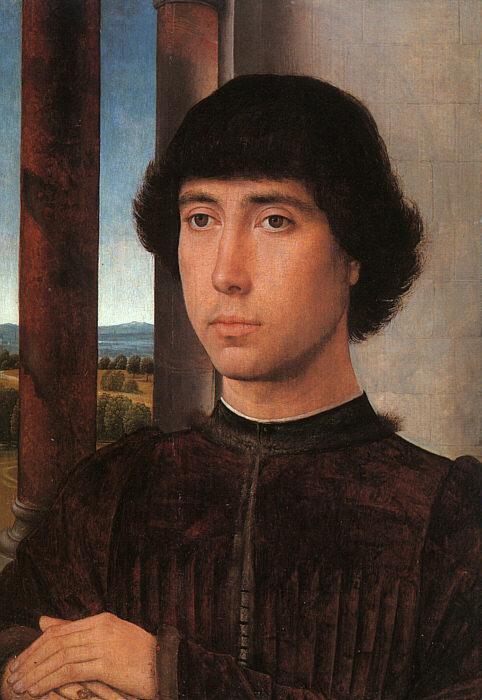 Hans Memling Portrait of a Young Man    kk France oil painting art